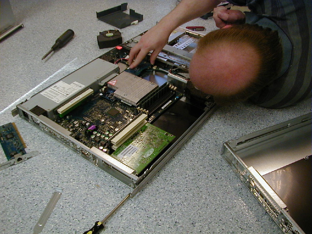 Lining the bridge up