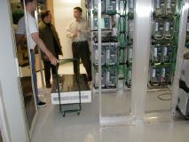 Escorted by everybody!