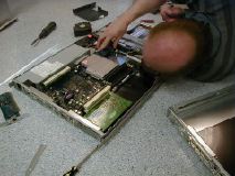 Lining the bridge up